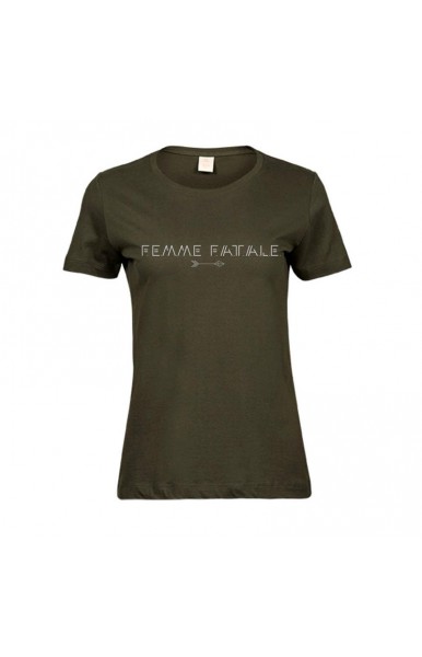 Dames - Femme Fatale Shirt  Groen